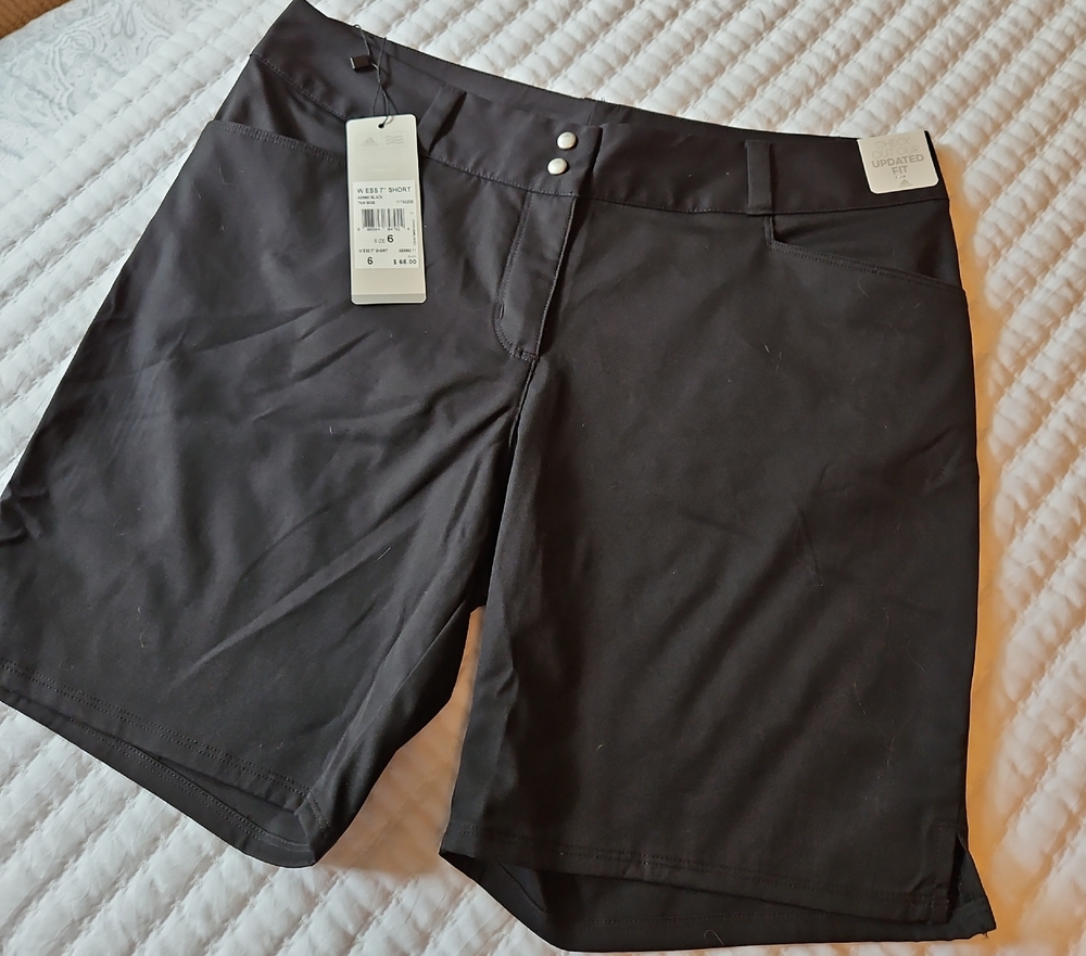 Adidas Black Athletic Shorts